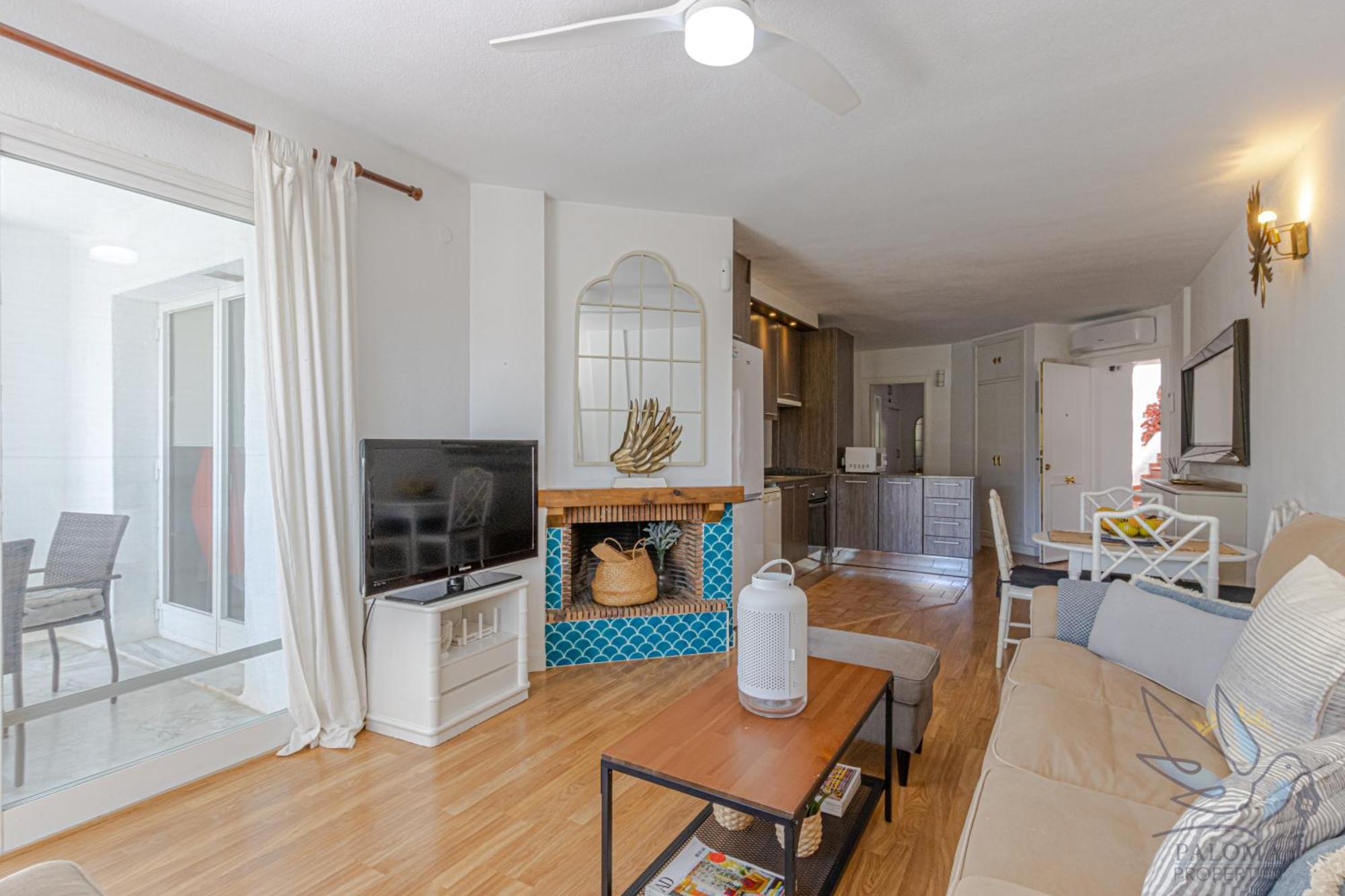 Benalgolf Lovely Apartment In Benalmadena With Sea Views, Excellent Wifi Connection, Private Backyard With Bbq מראה חיצוני תמונה